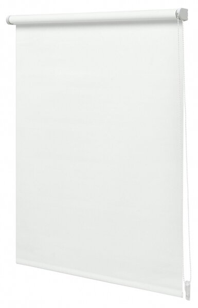 Rulou din material textil, 240 x 160 cm, alb, Vivo, PLAINBLACK240