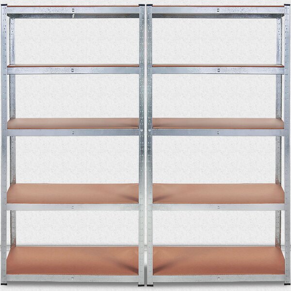 Deuba 2 rafturi rezistente 180 x 90 x 40 cm 875 kg