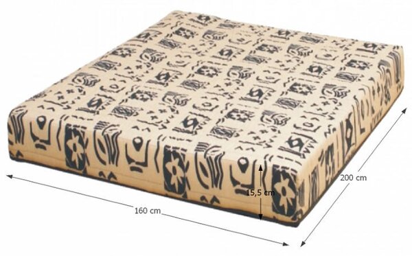 Saltea cu arcuri Vitro 200x160 cm. 751828