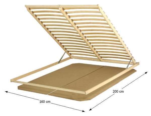 Z0ND0 Somieră lamelară 200x160 cm Basilico flex. 752080