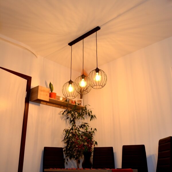 Lustră LED pe cablu MERCURE 3xE27/15W/230V