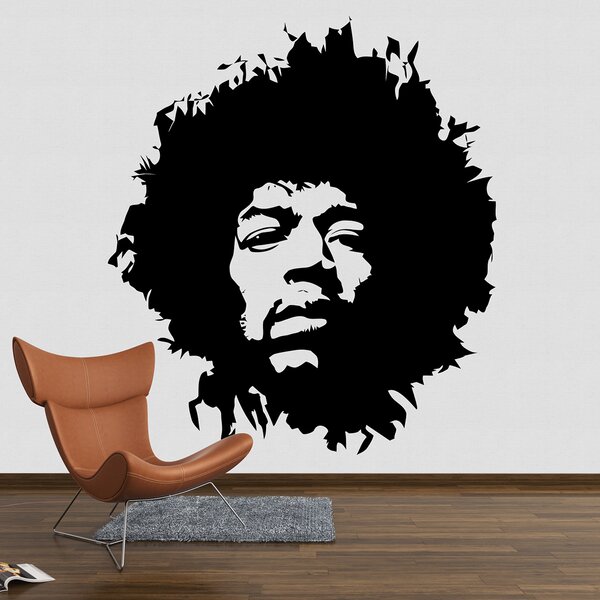 Sticker pentru perete - Jimi Hendrix