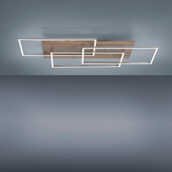 Lustră LED aplicată dimabilă PALMA 3xLED/12W/230V Paul Neuhaus 8330-79 + telecomandă