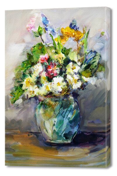 Tablou simplu - Vaza cu flori