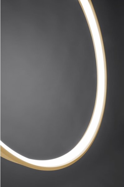 Lustră LED pe cablu RIO LED/30W/230V CRI95 4000K d. 55 cm auriu Thoro TH.221