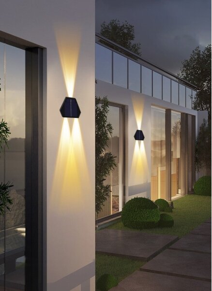 Immax 08488L - Lampă solară LED de perete cu senzor LED/2W/5V IP54