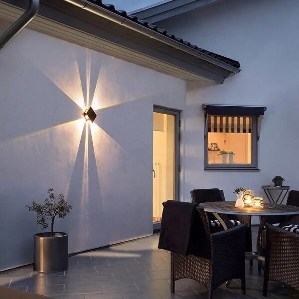 Immax 08487L - Lampă solară LED de perete cu senzor LED/2W/5V IP54