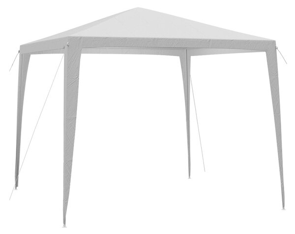Pavilion gradina cu protectie UV 50+, Alb, 3 x 3 m