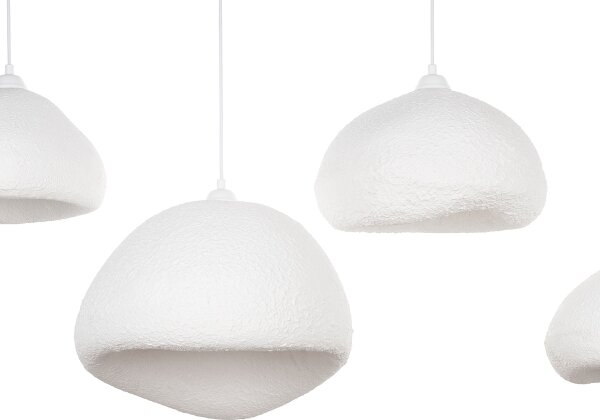 Brilagi - Lampă suspendată WABI SABI 4xE27/40W/230V albă