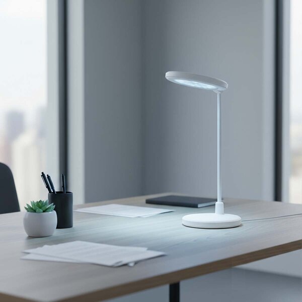 Nedis LTLRM11WT - Lampă LED dimmabilă, reîncărcabilă, tactilă LED/6W/1200 mAh 3000/4000/5700K alb