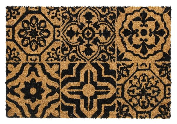 Covoraș de intrare din fibre de nucă de cocos 40x60 cm Lisbonne – douceur d'intérieur