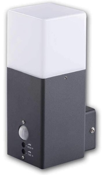 Kanlux 29011 - Aplică perete exterior cu senzor VADRA 1xE27/11W/230V IP44