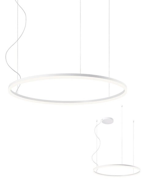Redo 01-1712 - Lustră LED pe cablu ORBIT LED/55W/230V alb