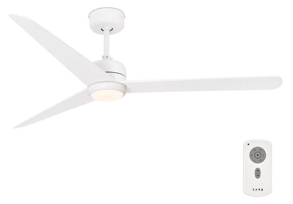 Ventilator LED de tavan FARO 33722 NU LED/18W/230V alb + telecomandă