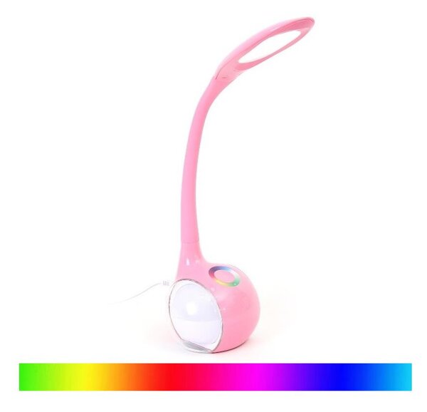 LED RGB Lampă de masă dimmabilă LED/7W/230V roz