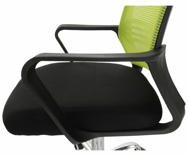 Scaun de birou Aphin (verde + negru). 809593
