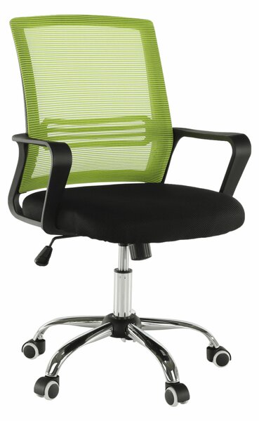 Scaun de birou Aphin (verde + negru). 809593