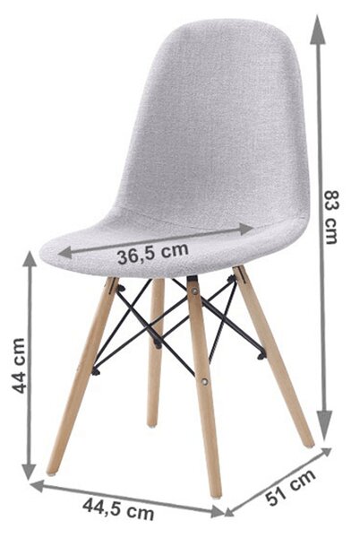 Scaun de sufragerie Daire. 809717
