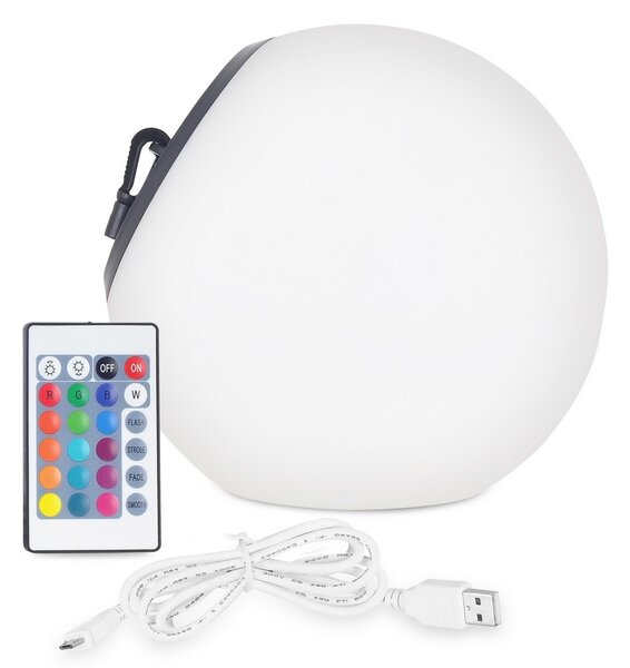 Top Light BALL RGB RC - LED RGB Lampă solară dimmabilă LED/1,2W/3,7V IP44