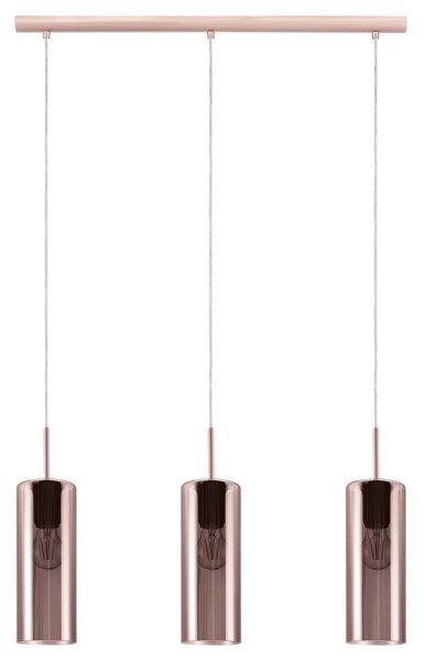 Eglo 98699 - Lustră pe cablu SELVINO 3xE27/15W/230V