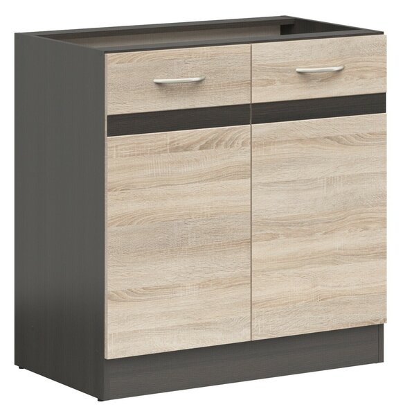 Dulap modular cu uși pentru chiuvetă Juno 113, 83x80x47cm, 19.5 kg