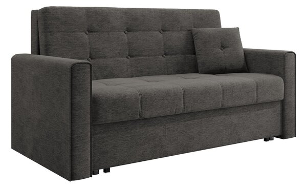 Canapea extensibilă Seruna III, Numărul de locuri: 2, Spațiu de depozitare, 85x153x98cm, 63.5 kg, Picioare: Metal, Plastic, Mobilier deja asamblat