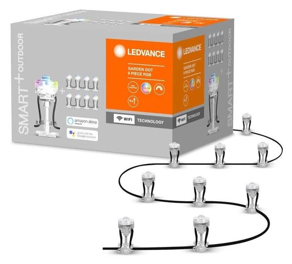 Ledvance - Set de extensii exterioare LED RGB SMART + 9xLED/2.5W/230V IP65 Wi-Fi