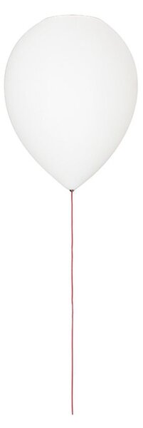Balloon - Plafonieră albă de forma unui balon cu șnur