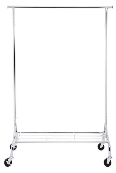 Cuier pe roti Songmics Argintiu 102x39x6.5 cm
