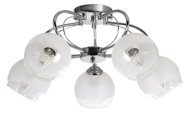 Lustră aplicată 5xE27/60W/230V