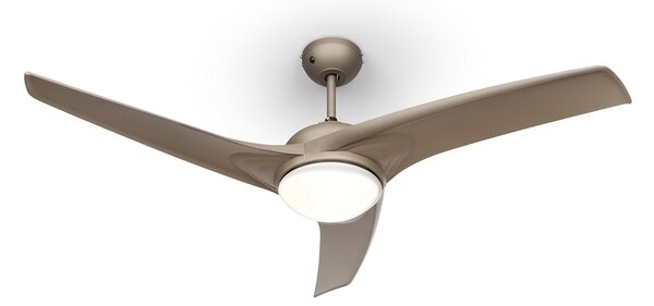 Klarstein Figo ventilator de tavan 52 "lampă 55W plafon 2x42W Titan la distanță
