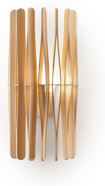 Stick D01 - Aplică minimalistă cu abajur din lemn