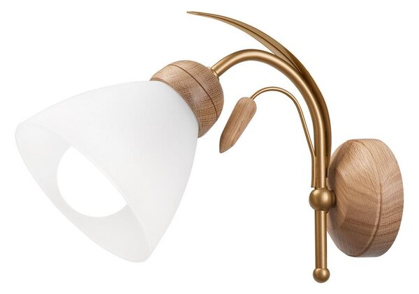 Aplică TULIP 1xE27/60W/230V stejar