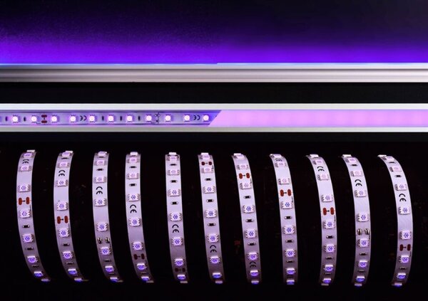 Bandă LED 5050 45W Violet 24 V