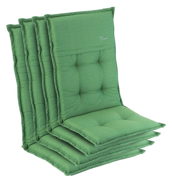 Blumfeldt Coburg, pernă, pernă pentru fotoliu, spătar înalt, pernă scaun de grădină, poliester, 53 × 117 × 9 cm, 4 x pernă