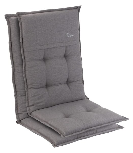 Blumfeldt Coburg, pernă, pernă pentru fotoliu, spătar înalt, pernă scaun de grădină, poliester, 53 × 117 × 9 cm, 2 x pernă bancă