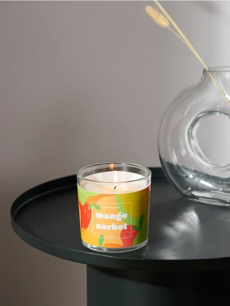 Sinsay - Lumânare parfumată Mango Sorbet - oranj-deschis