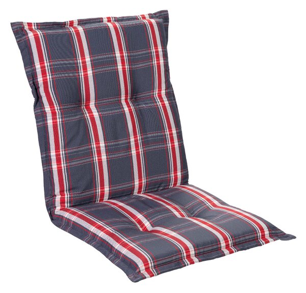 Blumfeldt Prato, pernă tapițată, pernă pentru scaun, spătar mic, scaun de gradină, poliester, 50x100x8cm, 1 x covoraș