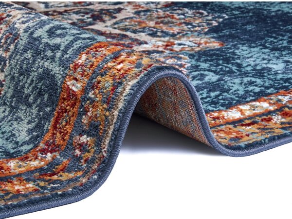 Covor albastru închis de tip traversă 80x240 cm Orient Maderno – Hanse Home