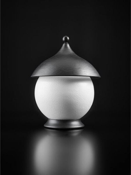Illustri L9 - Lampă de masă neagră din ceramică