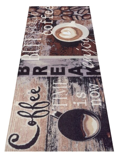 Covor maro de tip traversă 50x150 cm Enjoy Coffee Break – Hanse Home