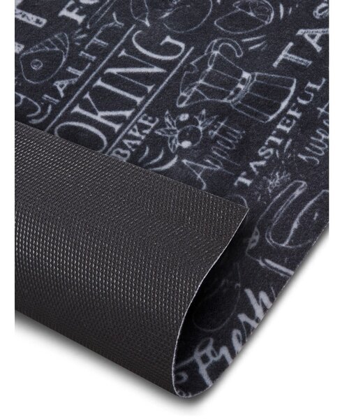 Covor negru de tip traversă 50x150 cm Wild Kitchen Board – Hanse Home