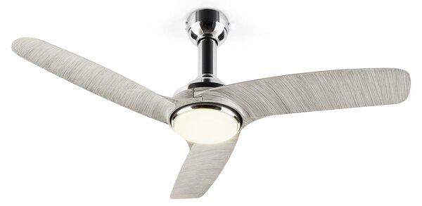 Klarstein Silent Service, ventilator de tavan, Ø: 128 cm, putere: 25 W, gri