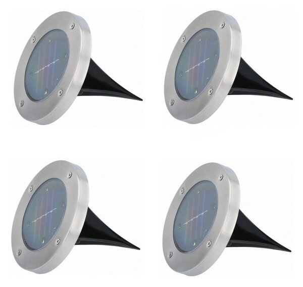 SET 4x corp de iluminat LED solar LED/1W/1,2V IP65 Grundig