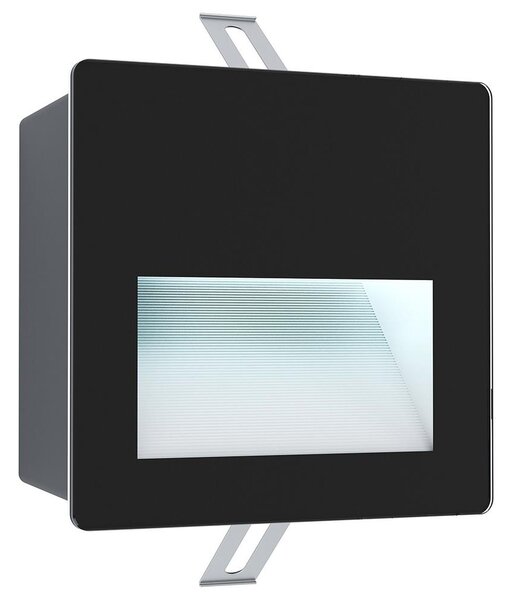 Corp de iluminat LED încastrat de exterior ARACENA LED/3,7W/230V IP65 negru Eglo 99574
