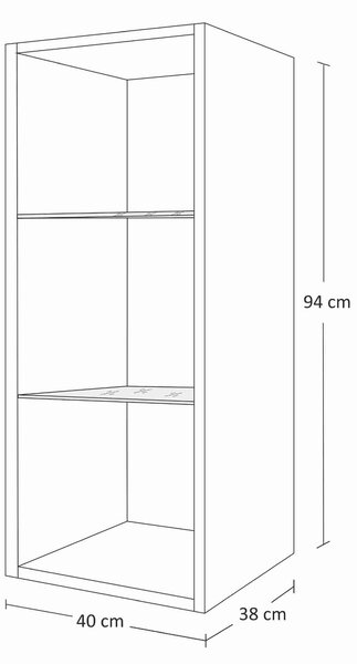 Mobilier living Marmara (negru + negru lucios). 1007686