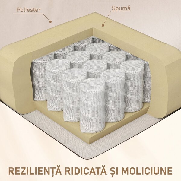 HOMCOM Fotoliu Electric Rabatabil cu Telecomandă, Suport pentru Picioare, Temporizator și Măsuță, 77x93x105 cm, Bej | Aosom Romania