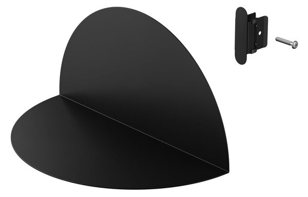Sistem modular de rafturi negru din metal 27x203,5 cm Solis – Umbra