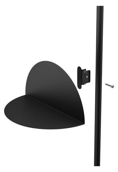 Sistem modular de rafturi negru din metal 27x203,5 cm Solis – Umbra