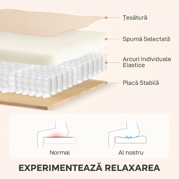 HOMCOM Canapea Extensibilă în Formă de L cu Spațiu de Depozitare și 2 Perne Bej | Aosom Romania